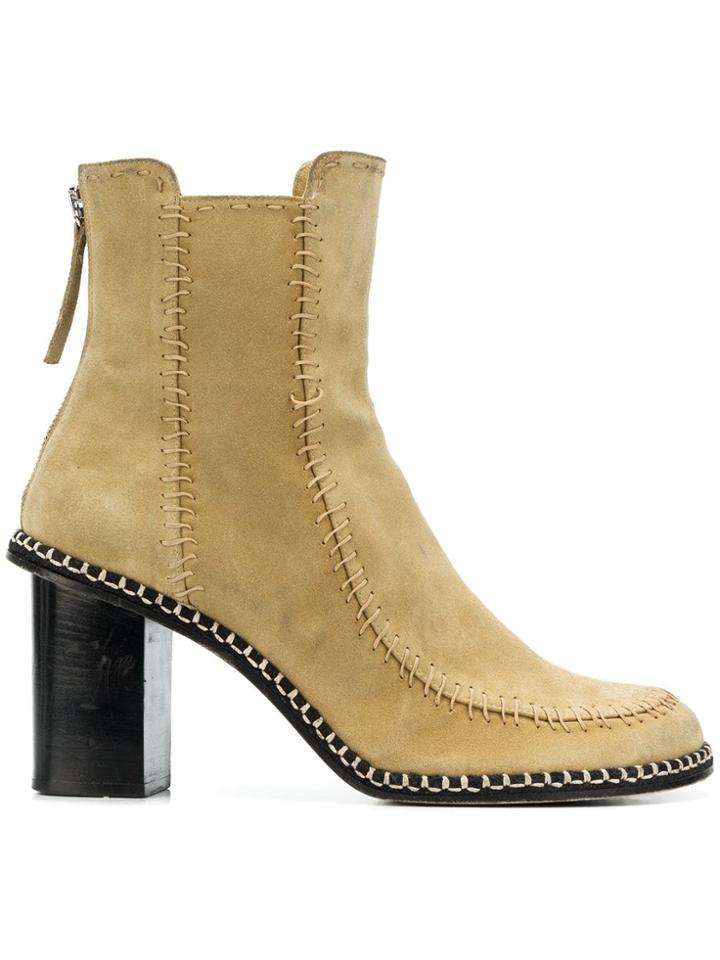 Jw Anderson Scare Crow Booties - Nude & Neutrals