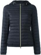Herno Hooded Puffer Jacket, Size: 46, Blue, Polyamide/polyurethane/polyester