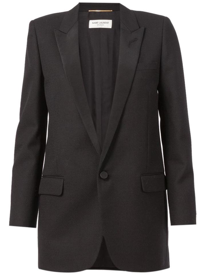 Saint Laurent Peaked Lapel Blazer