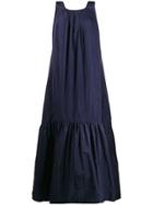 P.a.r.o.s.h. Sleeveless Flared Dress - Blue