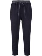 École De Curiosités High Waist Tapered Trousers - Blue