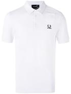Raf Simons X Fred Perry Denim Pocket Pique Shirt, Men's, Size: 36, White, Cotton