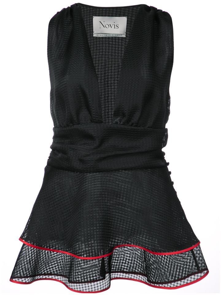 Novis Tiered Dress - Black