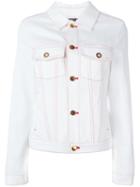 Etienne Deroeux 'rika' Denim Jacket, Women's, Size: 36, White, Cotton