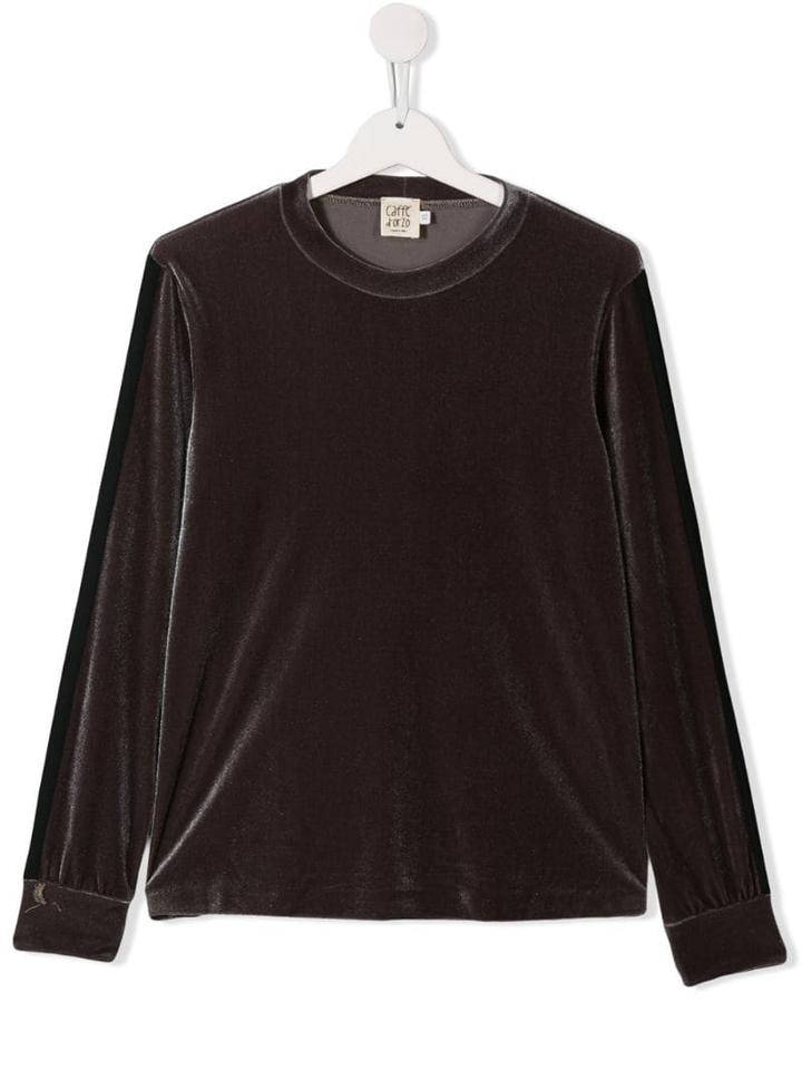 Caffe' D'orzo Teen Round Neck Sweatshirt - Green