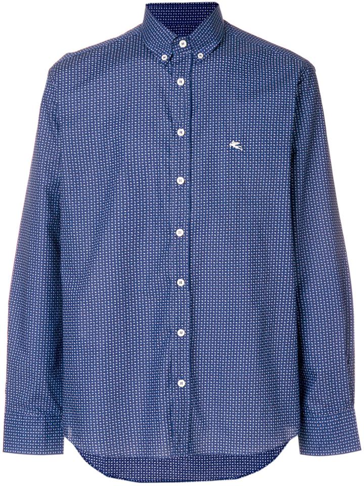 Etro Patterned Style Shirt - Blue