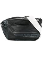Maison Mihara Yasuhiro Printed Belt Bag - Black