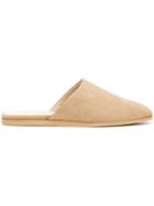 Common Projects Almond Toe Slippers - Nude & Neutrals