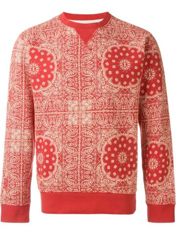 Edwin Bandana Print Sweatshirt