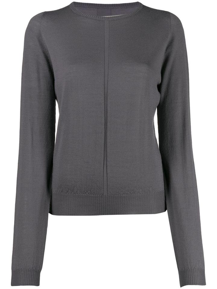 Rick Owens Fine Knit Sweatshirt - Blue