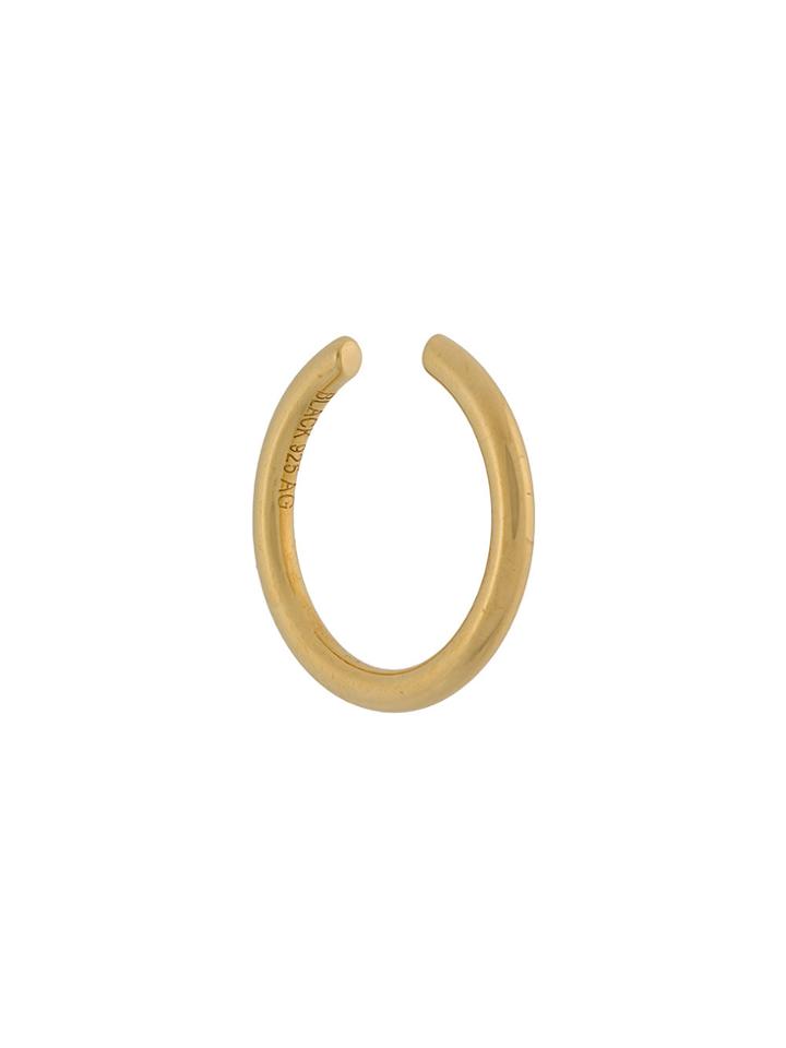 Maria Black Twin Mini Ear Cuff - Yellow & Orange