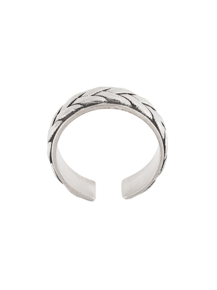 Philippe Audibert Plaited Ring - Metallic