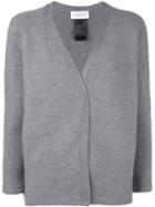 Christian Wijnants V-neck Cardigan, Women's, Size: Large, Grey, Virgin Wool
