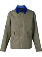 Alexander Wang Multi Pocket Military Jacket, Men's, Size: 48, Green, Polyester