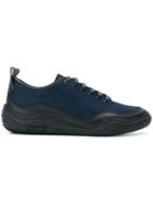 Lanvin Textured Runner Sneakers - Blue