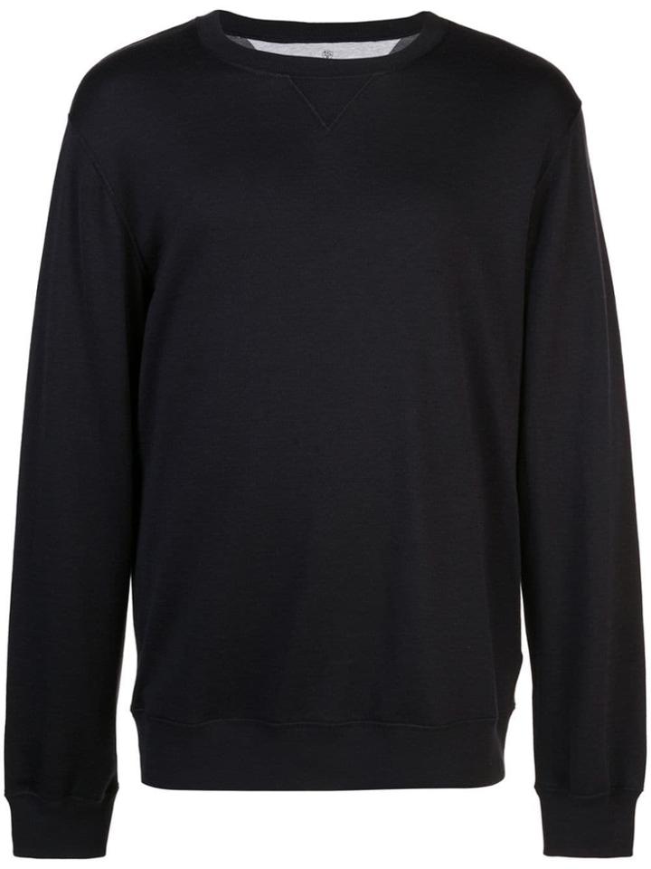 Brunello Cucinelli Basic Sweatshirt - Blue