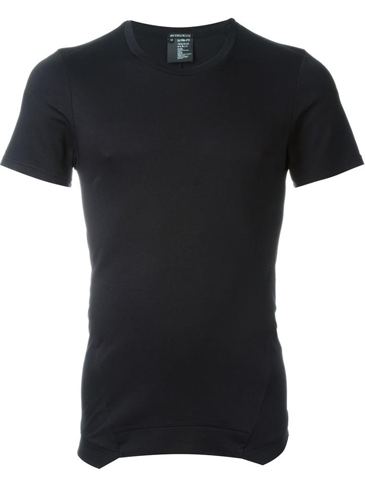 Ann Demeulemeester 'sea Island' T-shirt, Men's, Size: Xs, Black, Cotton
