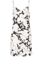 Double Rainbouu Cloud Control Slow Lane Printed Slip Dress - White