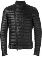 Moncler 'cahors' Padded Jacket, Men's, Size: 2, Black, Lamb Skin/polyamide/feather Down