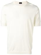 Drumohr Classic Knit T-shirt - White
