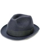Paul Smith Panama Hat - Blue