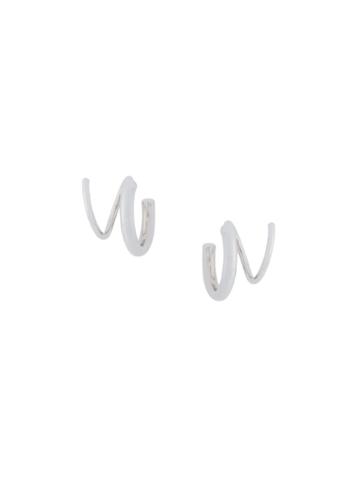 Maria Black Dogma Twirl Earrings - Metallic