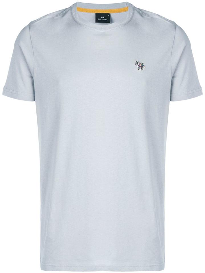 Ps Paul Smith Zebra Logo T-shirt - Grey