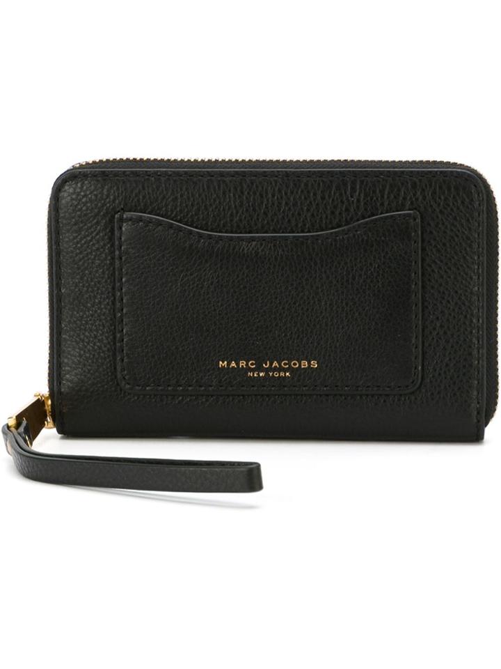 Marc Jacobs 'recruit' Phone Wallet - Black