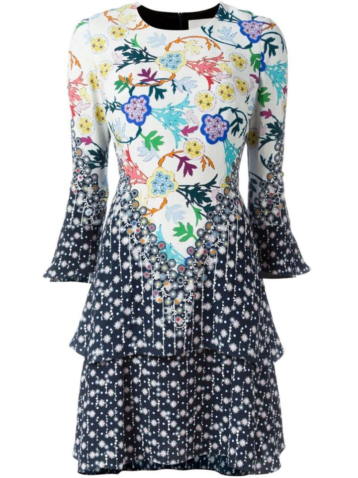 Peter Pilotto Printed Tier Dress