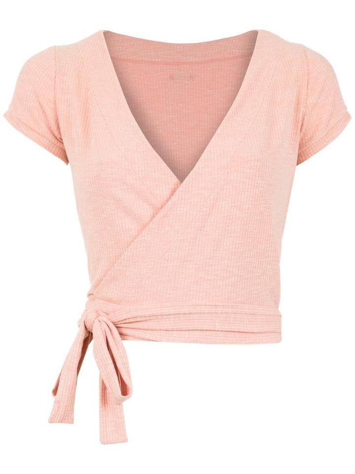 Track & Field Cachequer Drawstring Blouse - Neutrals