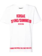 Icosae Ss18 Collection T-shirt - White