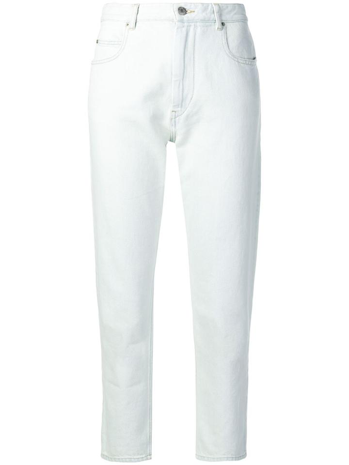 Isabel Marant Étoile Cropped Nea Jeans - Blue