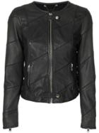 Diesel Front Zipped Jacket - Black