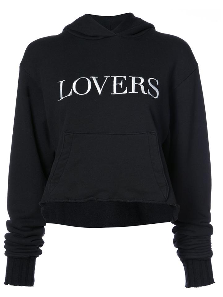 Amiri Lovers Hoodie - Black
