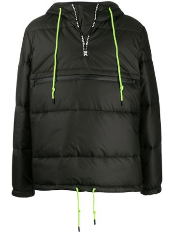 Numero00 Quilted Puffer Jacket - Black