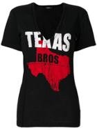 Dsquared2 Texas Bros T-shirt - Black