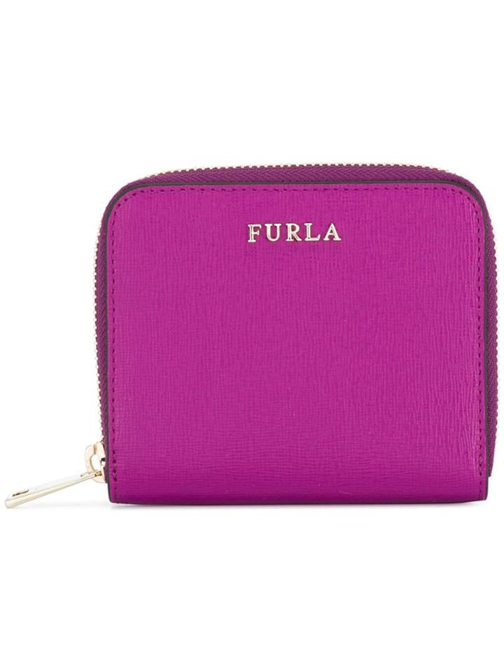 Furla Zip Around Wallet - Pink