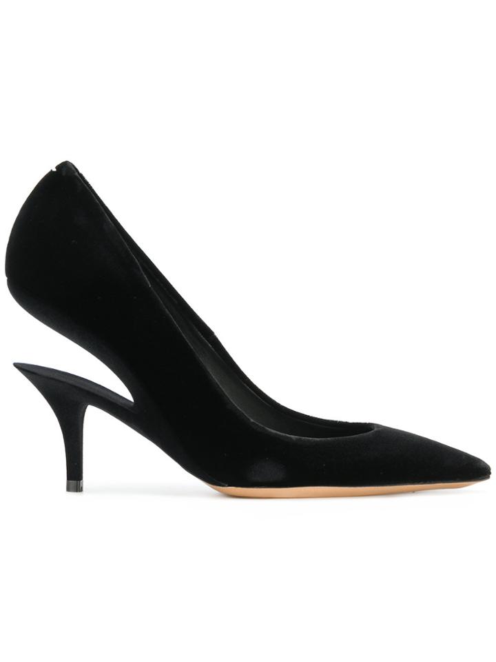 Maison Margiela Cut-detail Pumps - Black