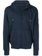 Cp Company Lens Hooded Jacket - Blue