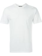 Blk Dnm Crew Neck T-shirt, Men's, Size: Large, White, Cotton