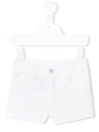 Knot - Twill Shorts - Kids - Cotton/elastodiene - 4 Yrs, White