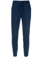 Luisa Cerano Slim-fit Trousers, Women's, Size: 38, Blue, Cotton/polyamide