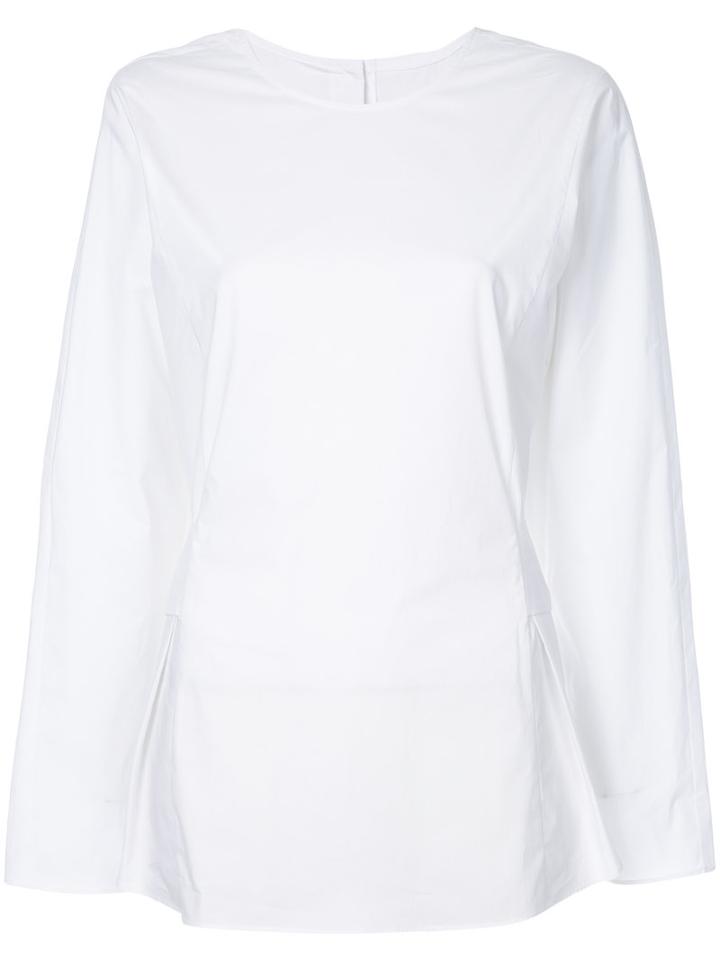 H Beauty & Youth - Drawstring Top - Women - Cotton - M, White, Cotton