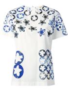 Ports 1961 Painted Effect Floral Print T-shirt