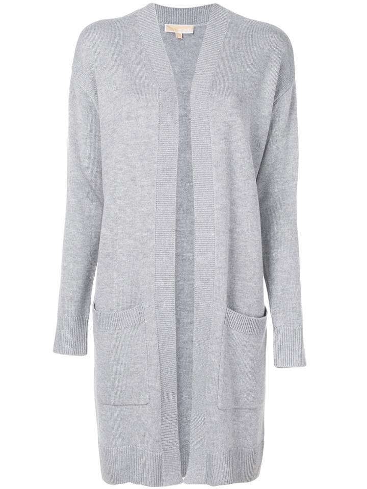 Michael Michael Kors Long Cardigan - Grey