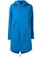 Mr & Mrs Italy Hooded Parka Coat - Blue