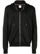 Paul Smith Zipped Hoodie - Black