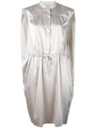 Christian Wijnants 'dace' Dress, Women's, Size: 36, Grey, Silk/spandex/elastane