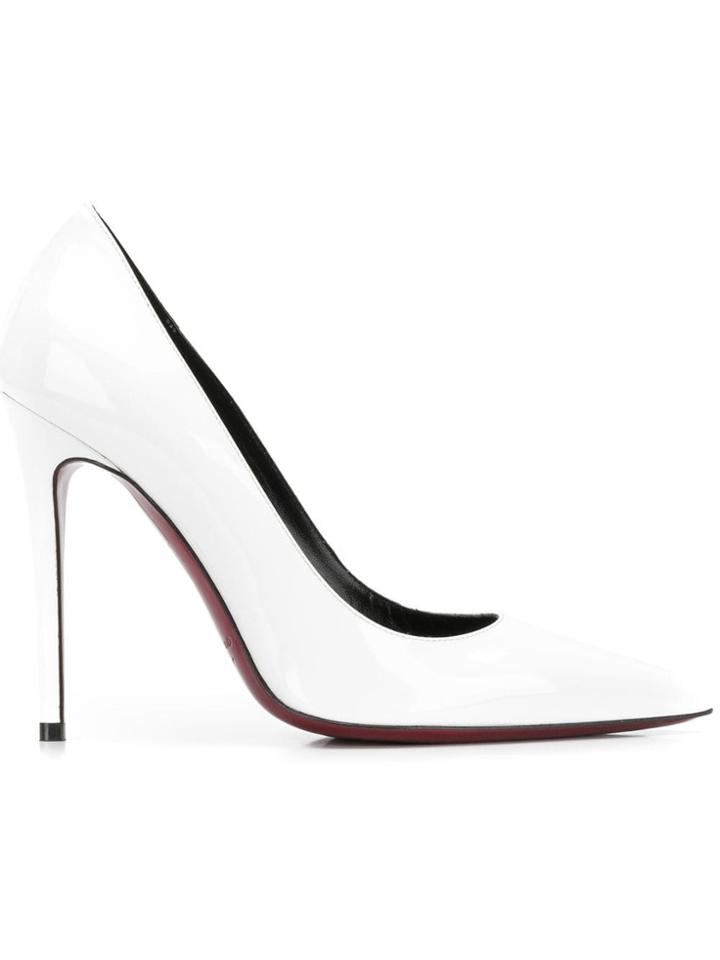 Deimille Stiletto Pumps - White