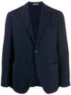 Boglioli Textured Blazer Jacket - Blue